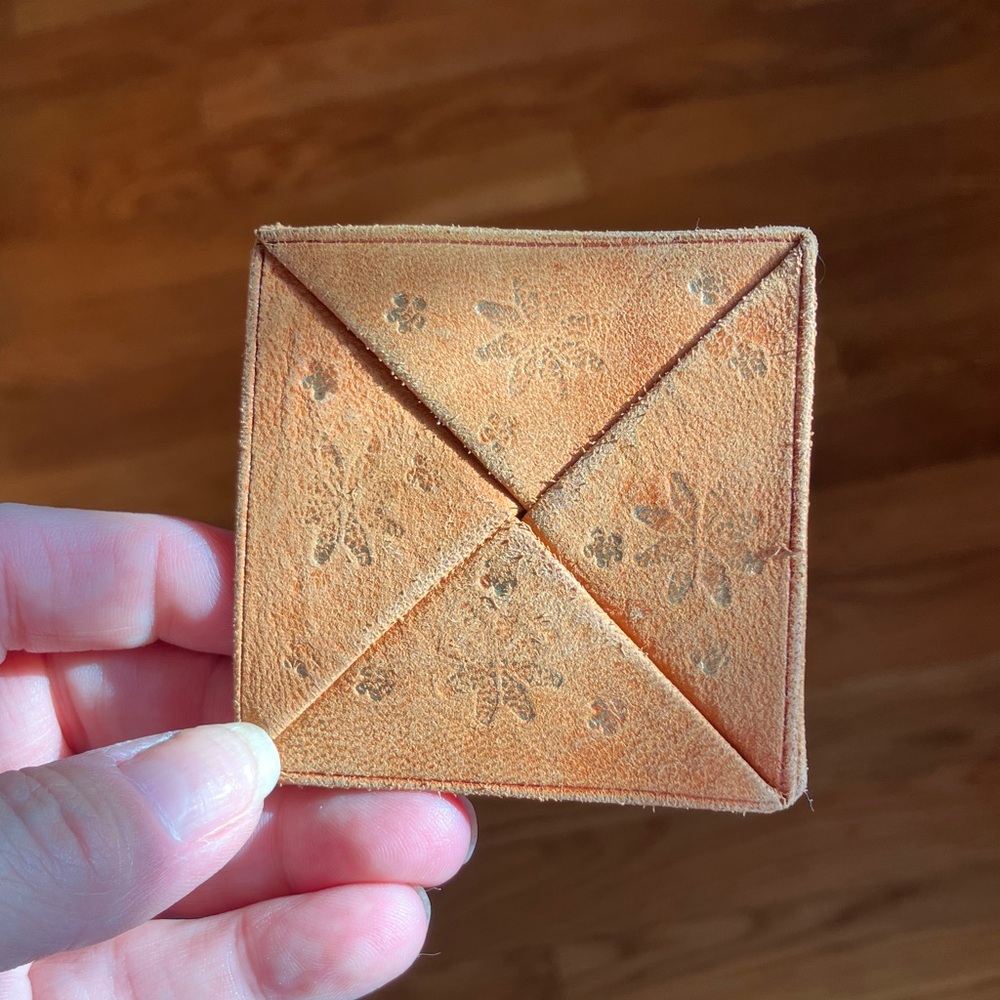 Moroccan Leather Coin Purse